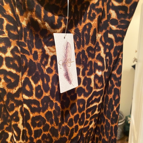 Authentic Tennyson Slip Dress in Chic Leopard by Jessica Simpson. Brand New w/tg - Picture 4 of 6
